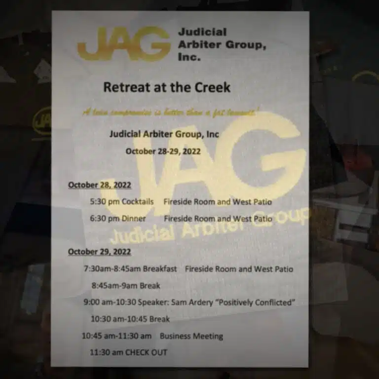 JAG Retreat at the Creek 2022