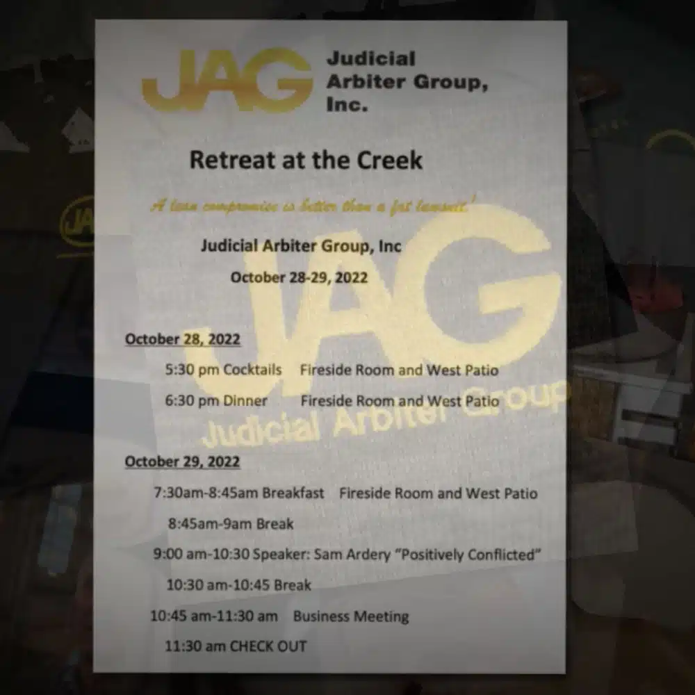 JAG Retreat at the Creek 2022